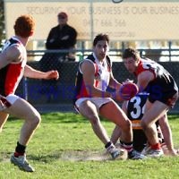 21-7-12. AJAX v Old Brighton at Brighton Beach Oval. Josh Sacks. Photo: Peter Haskin 21-7-12. AJAX v Old Brighton at Brighton Beach Oval. Josh Sacks. Photo: Peter Haskin