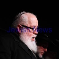 30-7-12. Melbourne Siyum at Docklands. More than 1000 people attended the Melbourne Siyum which happens every 7 1/2 yrs after the completion of studying the Talmud. Photo: Peter Haskin