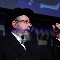 30-7-12. Melbourne Siyum at Docklands. More than 1000 people attended the Melbourne Siyum which happens every 7 1/2 yrs after the completion of studying the Talmud. Photo: Peter Haskin