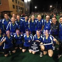 10-9-12. Maccabi veterens hockey defeat Hawthorn in the grand final 2-1. Photo: Peter Haskin