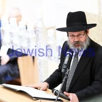 16-12-12. Official opening of the new Central Shul Chabad. Rabbi Yitzchak Riesenberg. Photo: Peter Haskin