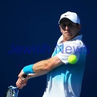 Australian Open 2013. Round 1. Jesse Levine (CAN def  Tommy Robredo (ESP) 7-6 6-7 6-4 6-4 . Photo: Peter Haskin