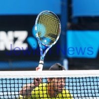 Australian Open 2013. Round 2. Amir Weintraub (ISR) lost to  Philipp Kohlschreiber (GER) [17] 2-6 6-7 4-6. Kohlschreiber.  Photo: Peter Haskin