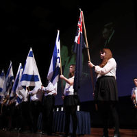 14-4-13. Yom Ha Zikaron at Robert Blackwood Hall, Monash University. Photo: Peter Haskin 14-4-13. Yom Ha Zikaron at Robert Blackwood Hall, Monash University. Photo: Peter Haskin