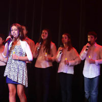 15-4-13. State Zionist Council of Victoria. Yom Ha atzmaut concert at the national Theatre, St Kilda. Photo: Peter Haskin 15-4-13. State Zionist Council of Victoria. Yom Ha atzmaut concert at the national Theatre, St Kilda. Photo: Peter Haskin