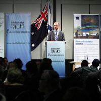 21-4-13. Caulfield Hebrew Congregation. Yom Ha atzmaut Breakfast. Crown Promenade Hotel. Photo: Peter Haskin