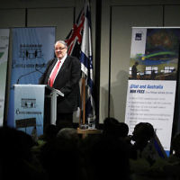 21-4-13. Caulfield Hebrew Congregation. Yom Ha atzmaut Breakfast. Crown Promenade Hotel. Photo: Peter Haskin