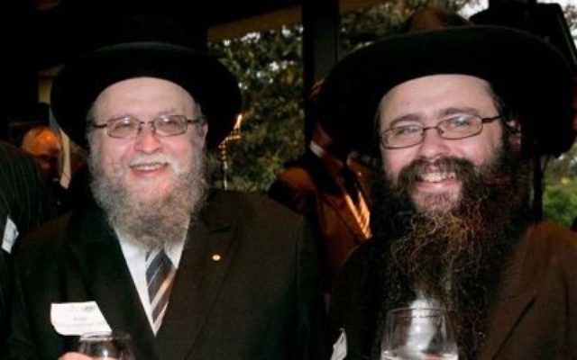 Rabbi Pinchus Feldman and Rabbi Yossi Feldman.
