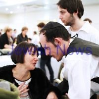 19-8-13. B'nai Akiva held it's annual "Cafe Yuval" night at Blake St Shul. The evening gives the opportunity for young adults with disabilities to intergrate into the wider frame work of the community. Photo: Peter Haskin