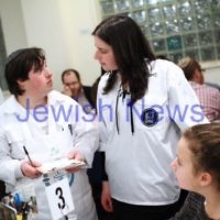 19-8-13. B'nai Akiva held it's annual "Cafe Yuval" night at Blake St Shul. The evening gives the opportunity for young adults with disabilities to intergrate into the wider frame work of the community. Photo: Peter Haskin