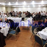 19-8-13. B'nai Akiva held it's annual "Cafe Yuval" night at Blake St Shul. The evening gives the opportunity for young adults with disabilities to intergrate into the wider frame work of the community. Photo: Peter Haskin
