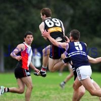 24-8-13. AJAX defeated Caulfield Grammarians by 73 points in the final match of the season. Jake Lew. Photo: Peter Haskin 24-8-13. AJAX defeated Caulfield Grammarians by 73 points in the final match of the season. Jake Lew. Photo: Peter Haskin