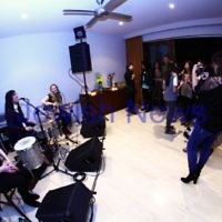 8-9-13. Cooking with the Raizons. New cook book launch. Kate Ceberano provides the entertainment. Photo: Peter Haskin