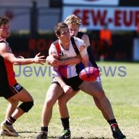 15-9-13. AJAX U 19 grand final versus Whitefriars at Trevor Barker Oval, Sandringham. AJAX were defreated by Whitefriars by 8 points in extra time. Scores were level at half time and full time.  Photo: Peter Haskin