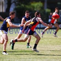 15-9-13. AJAX U 19 grand final versus Whitefriars at Trevor Barker Oval, Sandringham. AJAX were defreated by Whitefriars by 8 points in extra time. Scores were level at half time and full time.  Photo: Peter Haskin