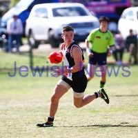 15-9-13. AJAX U 19 grand final versus Whitefriars at Trevor Barker Oval, Sandringham. AJAX were defreated by Whitefriars by 8 points in extra time. Scores were level at half time and full time. Jayden Yarrow. Photo: Peter Haskin