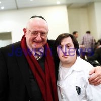 19-8-13. B'nai Akiva held it's annual "Cafe Yuval" night at Blake St Shul. The evening gives the opportunity for young adults with disabilities to intergrate into the wider frame work of the community. Photo: Peter Haskin