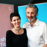 6-11-13. JIFF Melbourne 2013.  Opening of the Jewish International Film Festival at the Classic Cinema, Elsternwick. Deborah Conway. Photo: Peter Haskin