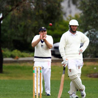 10-11-13. Cricket. AJAX first XI v Monash at Monash University. Photo: Peter Haskin