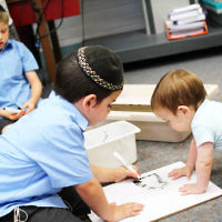 30-1-14. Yeshivah College College. First Day of school. photo: Peter Haskin