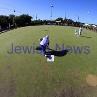 23-2-14. Victorian Jewish Lawn Bowls Championships. Caulfield Park Lawn Bowls Club. Runner up,  Jason Kurta. Photo: Peter Haskin