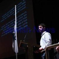4-5-14. Yom Ha Zikaron 2014. Robert Blackwood Hall, Monash University. Photo: Peter Haskin