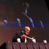 4-5-14. Yom Ha Zikaron 2014. Robert Blackwood Hall, Monash University. Photo: Peter Haskin