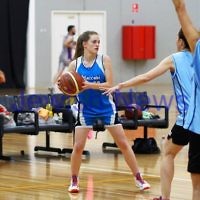 11-5-14. Maccabi Women Basketball. B Grade Warriors Gold def Albatross 22 - 10.  Photo: Peter Haskin