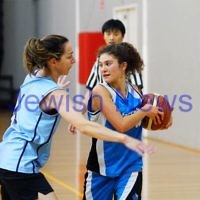 11-5-14. Maccabi Women Basketball. B Grade Warriors Gold def Albatross 22 - 10.  Photo: Peter Haskin