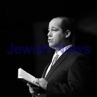 27-4-14. Yom ha Shoah memorial at Robert Blackwood Hall, Monash University. Yizkor - Aaron Max. Photo: Peter Haskin