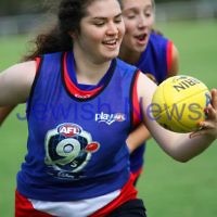 16-3-14. Unity Cup. J J Holland Reserve, Kensington. Mt Scopus Girls v Western Girls. Photo: Peter Haskin 16-3-14. Unity Cup. J J Holland Reserve, Kensington. Mt Scopus Girls v Western Girls. Photo: Peter Haskin