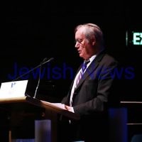 27-4-14. Yom ha Shoah memorial at Robert Blackwood Hall, Monash University. Michael Cohen. Photo: Peter Haskin