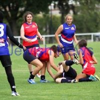16-3-14. Unity Cup. J J Holland Reserve, Kensington. Mt Scopus Girls v Western Girls. Photo: Peter Haskin 16-3-14. Unity Cup. J J Holland Reserve, Kensington. Mt Scopus Girls v Western Girls. Photo: Peter Haskin