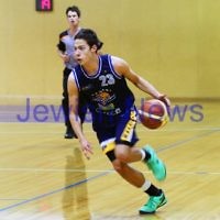 1-6-14. Basketball. Maccabi Warriors lost to Mornington Breakers. 43-61.  John Polonsky. Photo: Peter Haskin