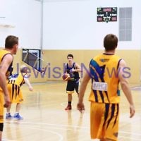 1-6-14. Basketball. Maccabi Warriors lost to Mornington Breakers. 43-61.  Gavin Katz.  Photo: Peter Haskin