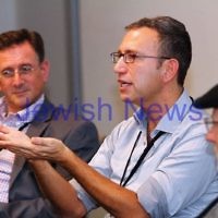 7-6-14. Limmud Oz 2014. Making Movies: Motives and Messages. Danny Ben-Moshe. Photo: Peter Haskin