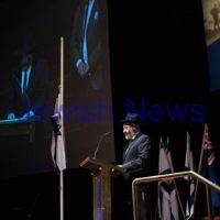 4-5-14. Yom Ha Zikaron 2014. Robert Blackwood Hall, Monash University. Photo: Peter Haskin