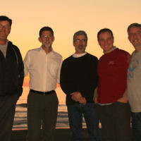 Bob Mendelsohn entered this photo of friends from around the world who met in San Francisco in May.
