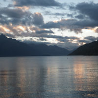Danny Adler entered this sunset photo taken in New Zealand.