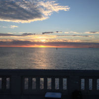 Doron Gaddie entered this photo of sunset over Port Philip Bay, Victoria.