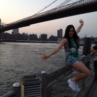 Elaine Ptasznik entered this photo of Gaby Ptasznik taken at New York’s Brooklyn Bridge.
