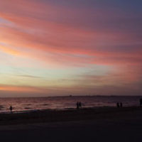Leonie Ben-Simon entered this photo taken at sunset at St Kilda Beach.