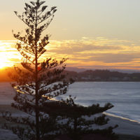 Luana Goriss entered this sunset photo taken at Kirra Beach on the Gold Coast.