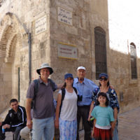 Mati Yogev entered this family photo taken in Jerusalem in April 2014.
