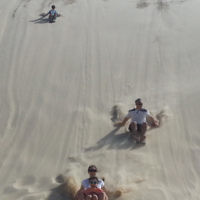 Mati Yogev entered this photo of family members on the sand dunes at Port Stephens in December 2014.