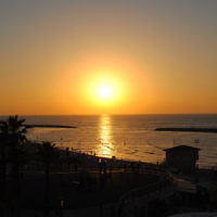Rae Bower entered this sunset photo taken in  Tel Aviv in December 2014.