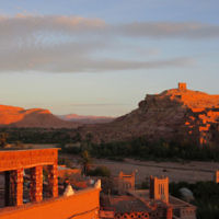 Rod Hartman entered this photo taken at sunset at Taken at Ait Ben Haddou in Morocco.