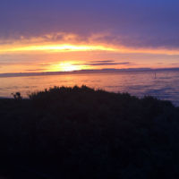 Yael Rothschild entered this sunset photo taken in Frankston (Victoria).