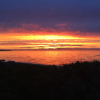 Yael Rothschild entered this sunset photo taken in Frankston (Victoria).