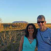 Atida Lipshatz entered this photo taken at Uluru.